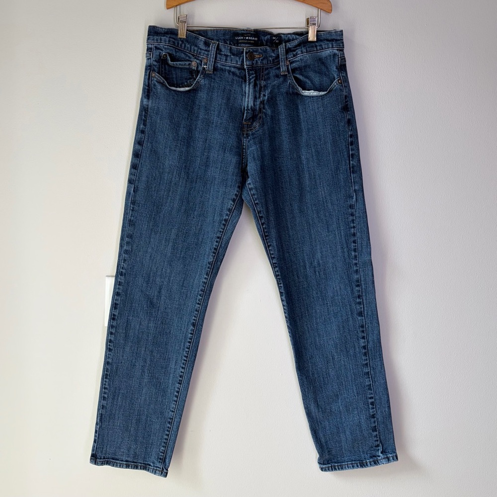 Lucky Brand Men’s 221 Straight Leg Jeans Size 34/32 Casual Wardrobe Essentials